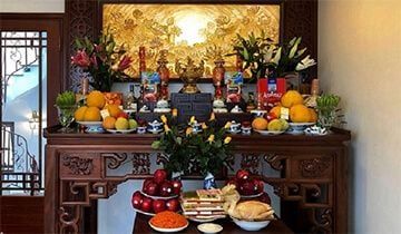Bài văn khấn thay bàn thờ mới