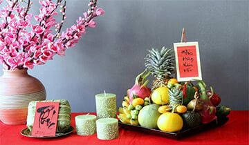 Mâm ngũ quả ngày tết cổ truyền, nét đẹp văn hóa của người Việt