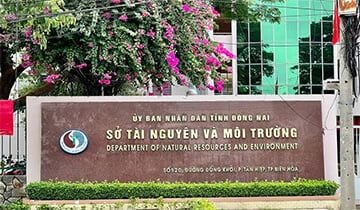 Sở tài nguyên và môi trường tỉnh Đồng Nai