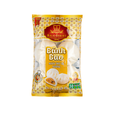 Bánh bao nhân Gà Nướng túi 300Gr