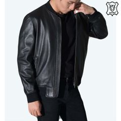 ÁO DA XỊN BOMBER NAM AM23-03