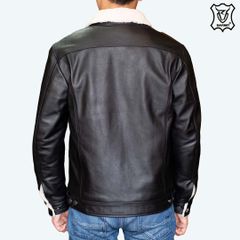 ÁO DA NAM SHERPA LEATHER JACKET AM23-04