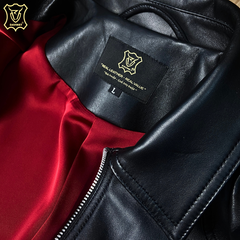 Áo Da Cừu Fontana Dáng Blouson Chính Hãng DAVINET Am25-01