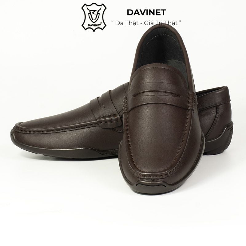 GIẦY LƯỜI NAM DAVINET GPM23-01