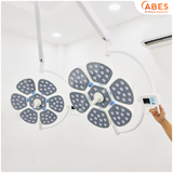  Đèn phẫu thuật full led bóng đôi Petal 6/6 treo trần 
