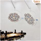  Đèn phẫu thuật full led bóng đôi Petal 6/6 treo trần 