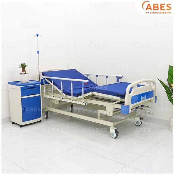  Giường bệnh nhân chỉnh cơ 3 tay quay Hi-MEC HMHB-1030 