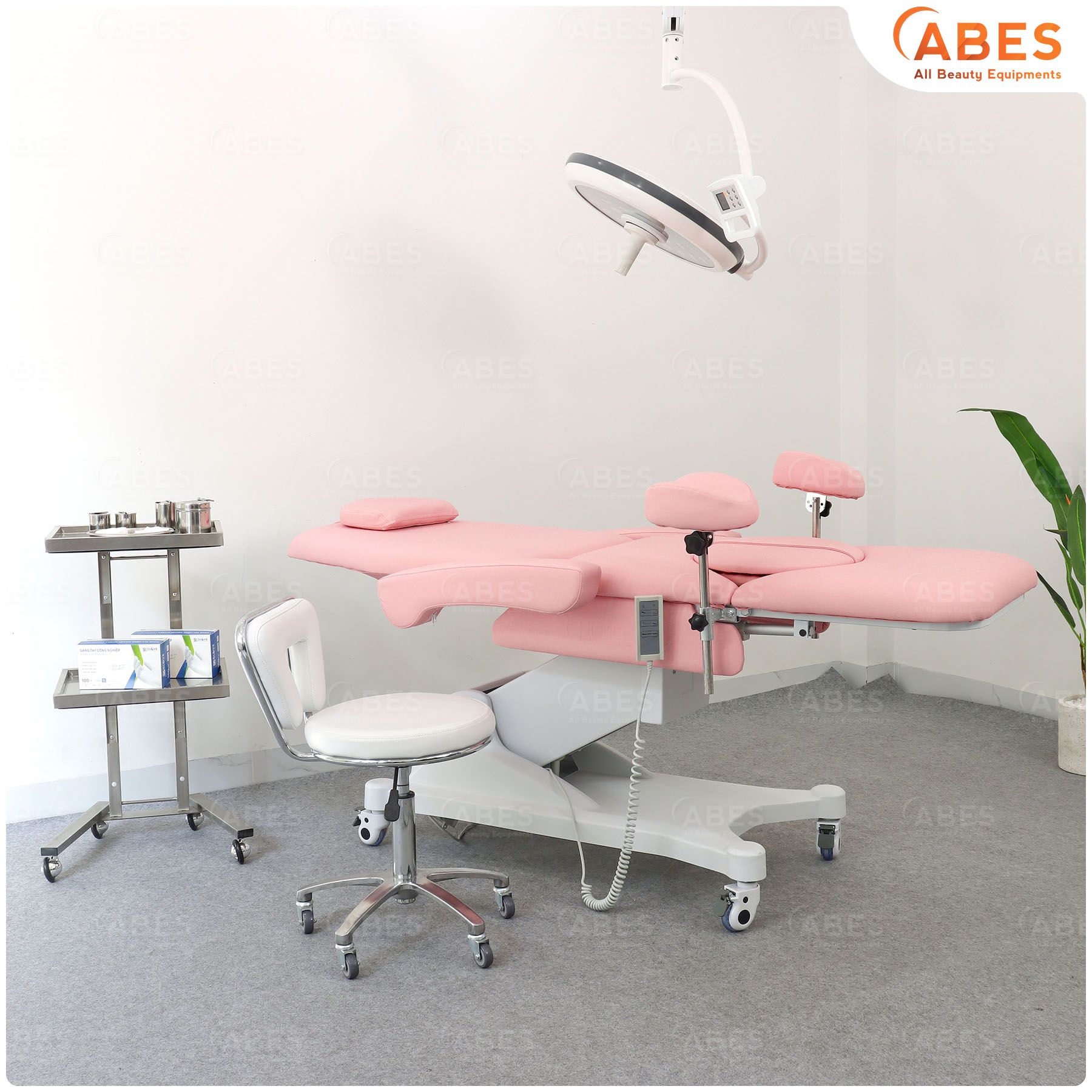  Giường khám sản phụ khoa chỉnh điện Hi-MEC HMBB-8300 