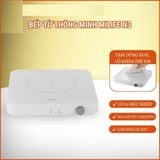  Bếp từ 10 mức nhiệt miLife Youth Lite N3 vuông công suất 2100W đun liu riu hẹn giờ tắt bếp - Bảo hành 12 tháng 