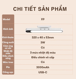  Đèn chống cận gắn bàn thông minh miLife X9 - Tích điện xoay linh hoạt nhiều hướng 