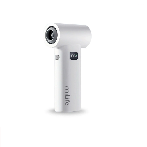  Quạt phản lực cầm tay đa năng miLife F1 pin 5000mAh - Tích hợp đầu hút có thể làm máy hút bụi đa năng 