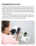  Cân body fat thông minh miLife S40 đo 23 chỉ số sức khỏe 
