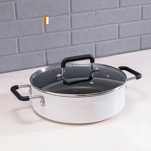  Nồi dùng cho bếp từ miLife Induction LMP-002CM dung tích 4 lít chất liệu nhôm cao cấp 