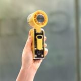  Quạt sò lạnh cầm tay miLife F3P pin 4000mAh - Có dây đeo cổ gập được, 100 cấp độ gió 