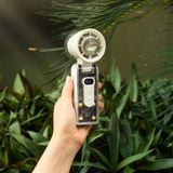  Quạt sò lạnh cầm tay miLife F3P pin 4000mAh - Có dây đeo cổ gập được, 100 cấp độ gió 