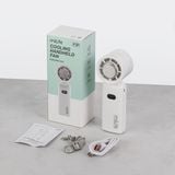  Quạt sò lạnh cầm tay miLife F3P pin 4000mAh - Có dây đeo cổ gập được, 100 cấp độ gió bảo hành 12 tháng 