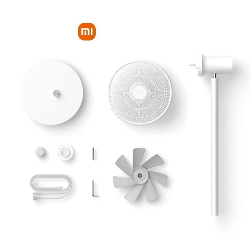  Quạt đứng tích điện không dây thông minh Xiaomi Smartmi Standing Fan 2S - Bản quốc tế kết nối app mihome 