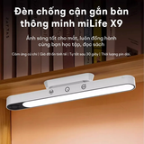  Đèn chống cận gắn bàn thông minh miLife X9 - Tích điện xoay linh hoạt nhiều hướng 