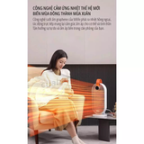  Quạt sưởi gốm để bàn Xiaomi miLife làm nóng nhanh hẹn giờ tắt - Công suất 2000W bảo hành 12 tháng 