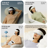  Máy massage mắt bấm huyệt miLife E4 Pro, Massage Bấm Huyệt đa điểm, kết nối bluetooth 