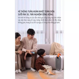  Quạt sưởi gốm để bàn Xiaomi miLife làm nóng nhanh hẹn giờ tắt - Công suất 2000W bảo hành 12 tháng 