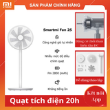  Quạt đứng tích điện không dây thông minh Xiaomi Smartmi Standing Fan 2S - Bản quốc tế kết nối app mihome 