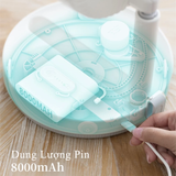  Quạt tích điện gấp gọn để bàn Guzi 3Life 008 pin 8000mAh - Bảo hành 12 tháng 