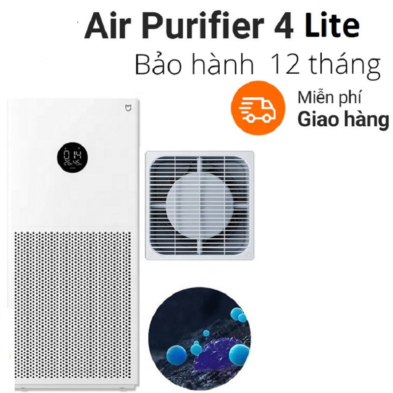  Máy lọc không khí Xiaomi Mi Purifier 4 Lite – Bản quốc tế bảo hành 12 tháng 