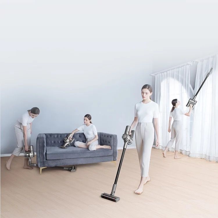  Máy hút bụi cầm tay Deerma Vacuum Cleaner DX700 - Lực hút mạnh 16000Pa bảo hành 12 tháng 