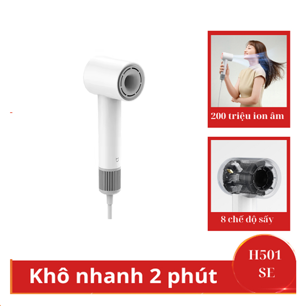  Máy sấy tóc Xiaomi Mijia H501 SE 1800W - Sấy tóc ion âm tốc độ cao 8 chế độ sấy làm tóc chuyên nghiệp 