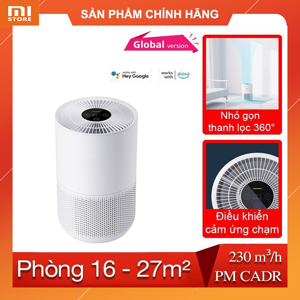  Máy lọc không khí Xiaomi Smart Air Purifier 4 Compact - Bản quốc tế bảo hành 12 tháng 