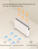  Máy sưởi Xiaomi Smartmi 1S công suất 2200W màn hình cảm ứng app Mihome – Bản quốc tế bảo hành 12 tháng 