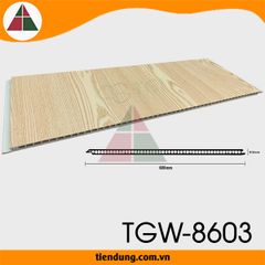 Tấm Ốp Phẳng PVC 600mm TGW-8603