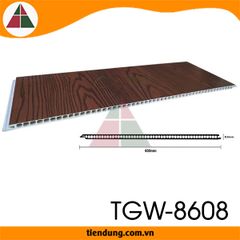 Tấm Ốp Phẳng PVC 600mm TGW-8608