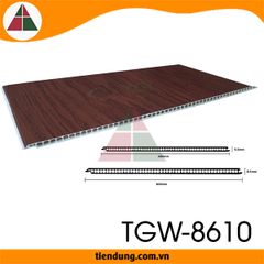 Tấm Ốp Phẳng PVC 600mm TGW-8610