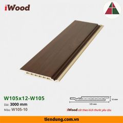 Tấm ốp phẳng hèm U (W105x12-W105-10)