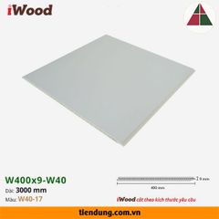 Tấm ốp phẳng iWood W400 (W400x9-W40-17)
