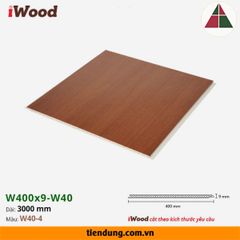 Tấm ốp phẳng iWood W400 (W400x9-W40-4)