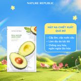  Combo mix ngẫu nhiên 20 mặt nạ Nature Republic hỗ trợ cấp ẩm, làm dịu, phục hồi và đều màu da Real Nature 23ml 