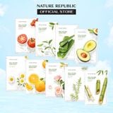  Mặt nạ dưỡng da Real Nature Mask Sheet 