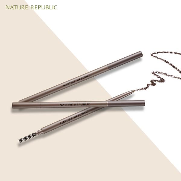  Nature Republic Chì kẻ mày Botanical Micro Slim Brow Pencil 0.08g 