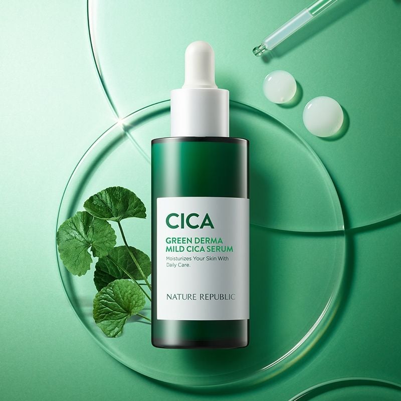  Tinh Chất Dưỡng Da Green Derma Mild Cica Serum 50ml 