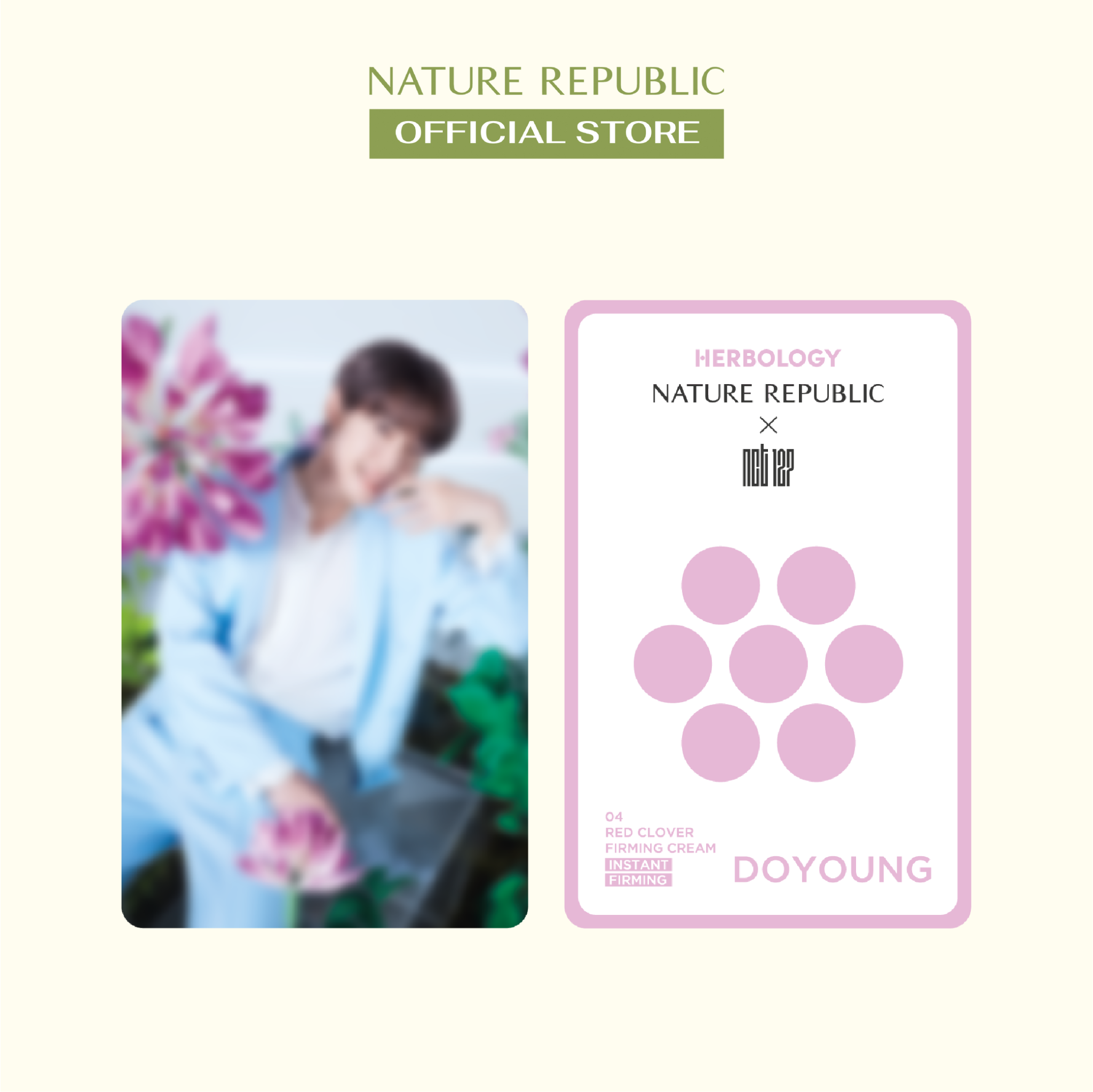  [Nature Republic x NCT127] HERBOLOGY Photocard - DOYOUNG 