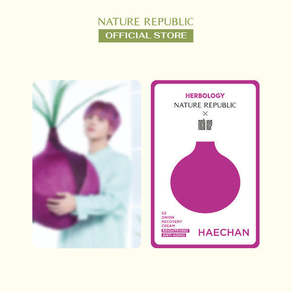  [Nature Republic x NCT127] HERBOLOGY Photocard - HAECHAN 