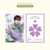  [Nature Republic x NCT127] HERBOLOGY Photocard - JUNGWOO 