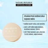  Nature Republic Phấn phủ Provence Tea Tree No-Sebum Powder Pact 4g 