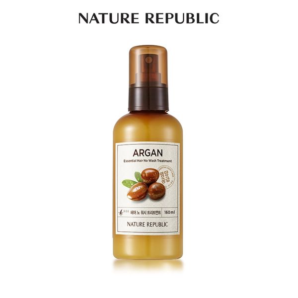  Xịt dưỡng chăm sóc tóc Argan Essential Hair No Wash Treatment 160ml 