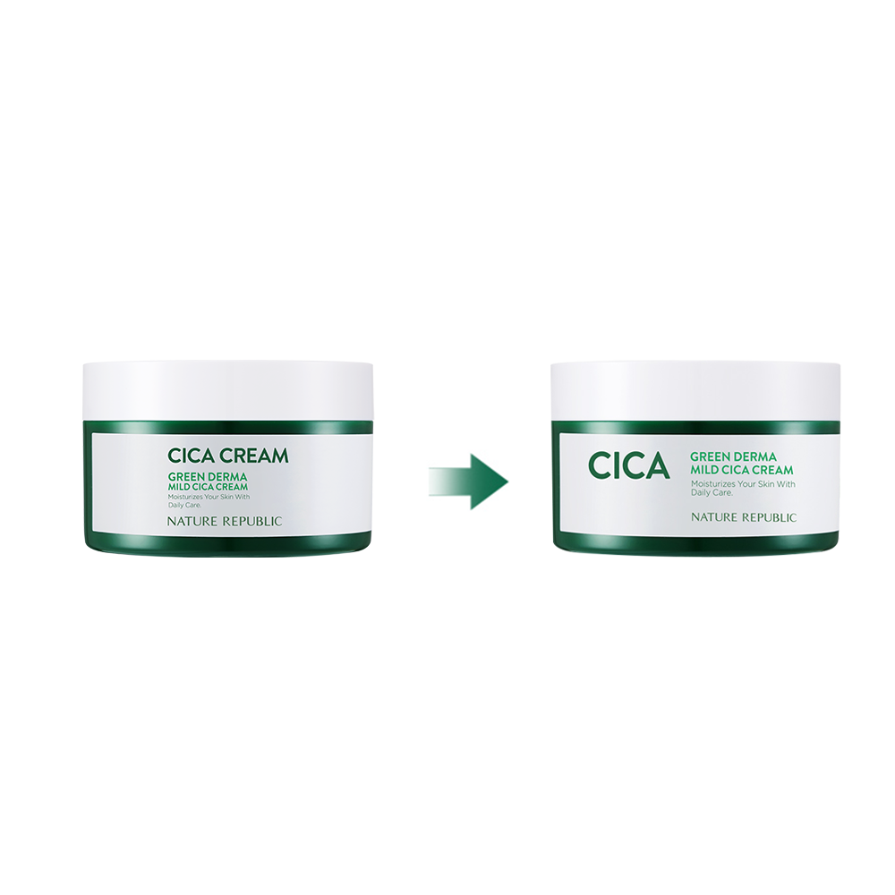  MUA 1 TẶNG 1 Kem Dưỡng Da Green Derma Mild Cica Cream 190ml 