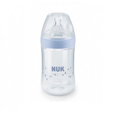 Bình sữa NUK PP Nature Sense 260ml núm ty Silicone S1 - M