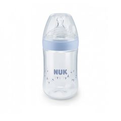 Bình sữa NUK PP Nature Sense 260ml núm ty Silicone S1 - M